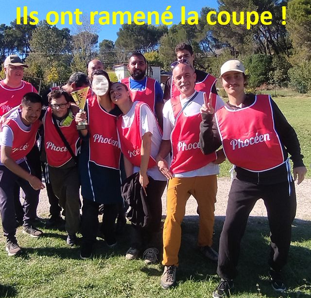 Ils ont ramené la coupe !